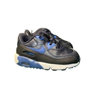 Nike Air Max 90 LTR Obsidian Royal Blue 833416-412 Toddler Size 7C Sneakers